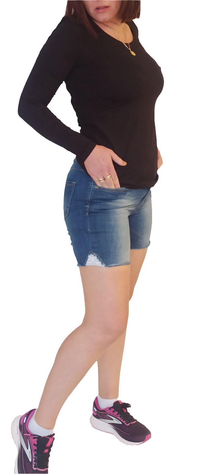 Jeansshort Gr. 38