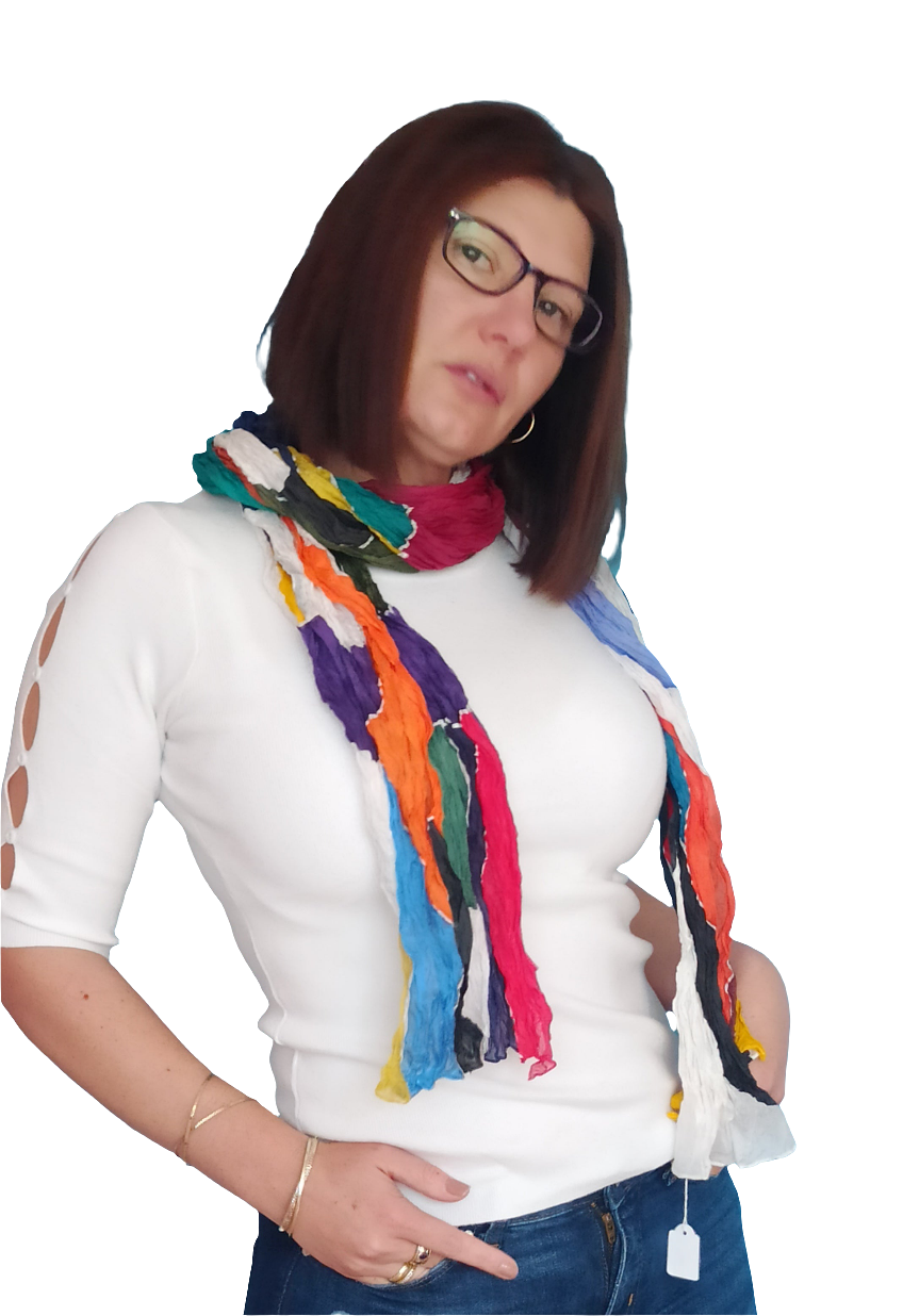 Schal 100% Handmade