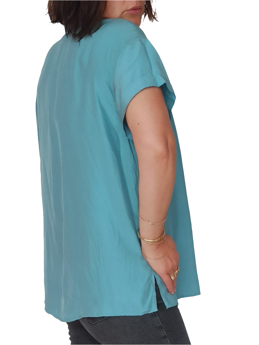 Bluse 100%Seide Gr. M