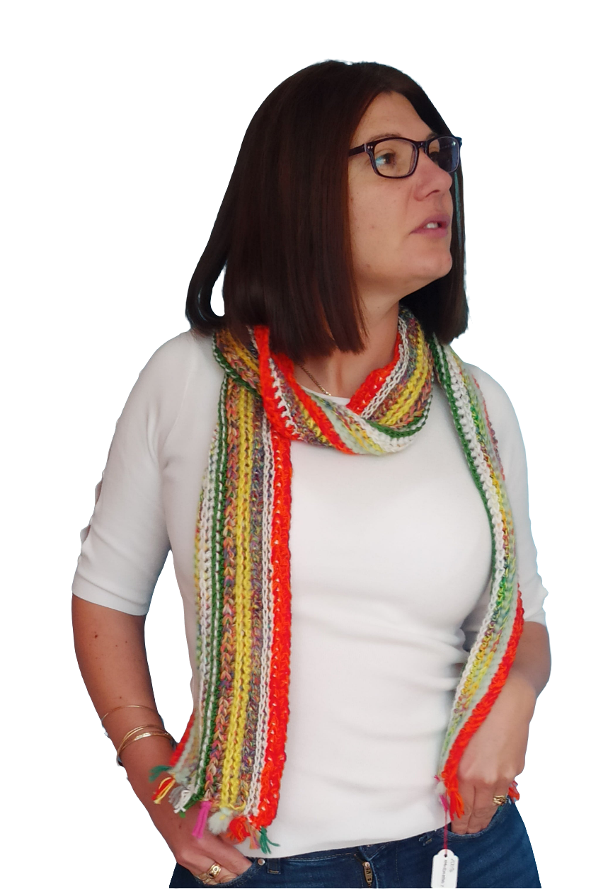 Schal 100% Handmade