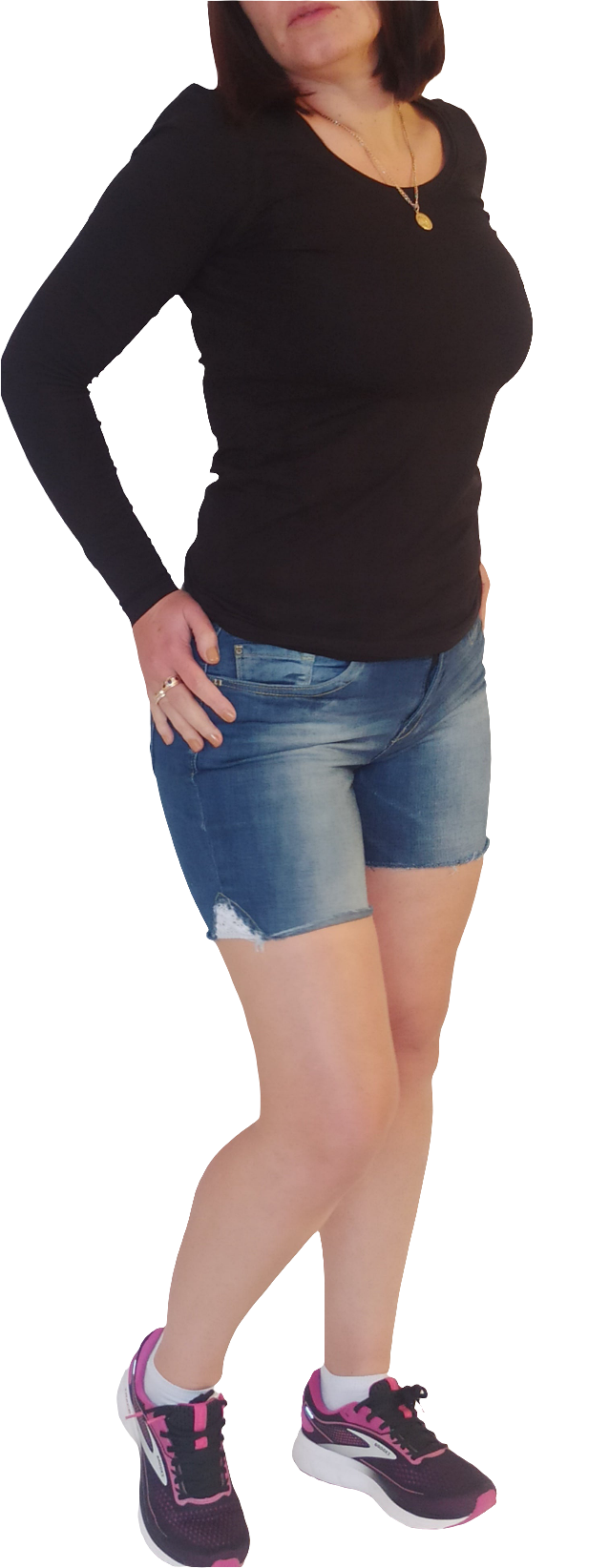 Jeansshort Gr. 38