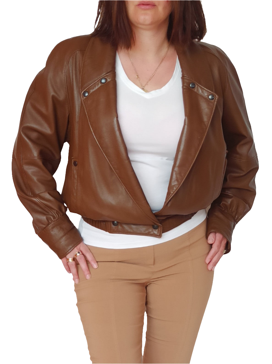 Lederjacke Aigner Gr. 36
