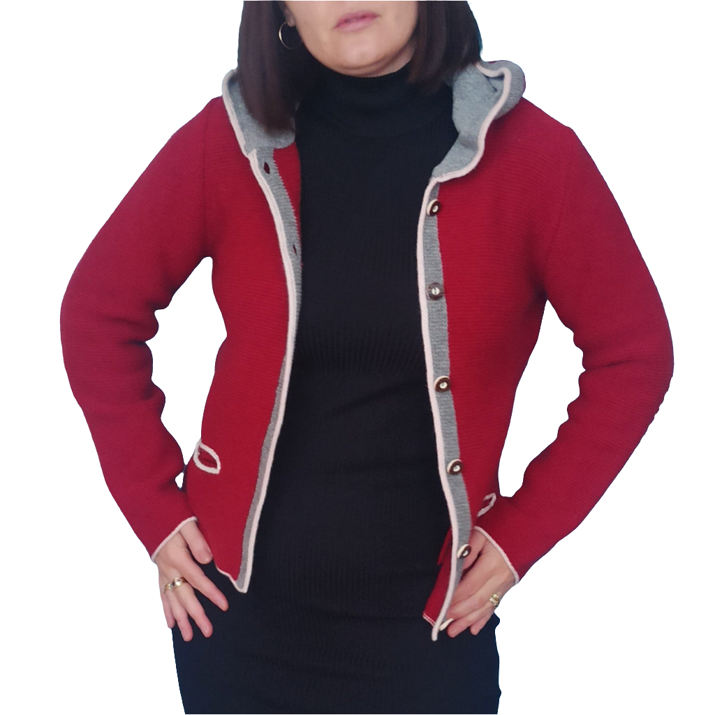 Strickjacke von Moser Gr. 176