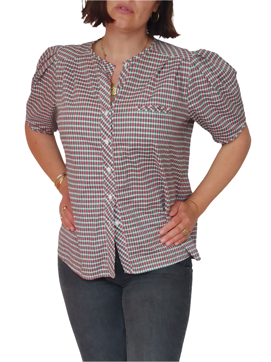 Blazer mit Bluse Gr. 40