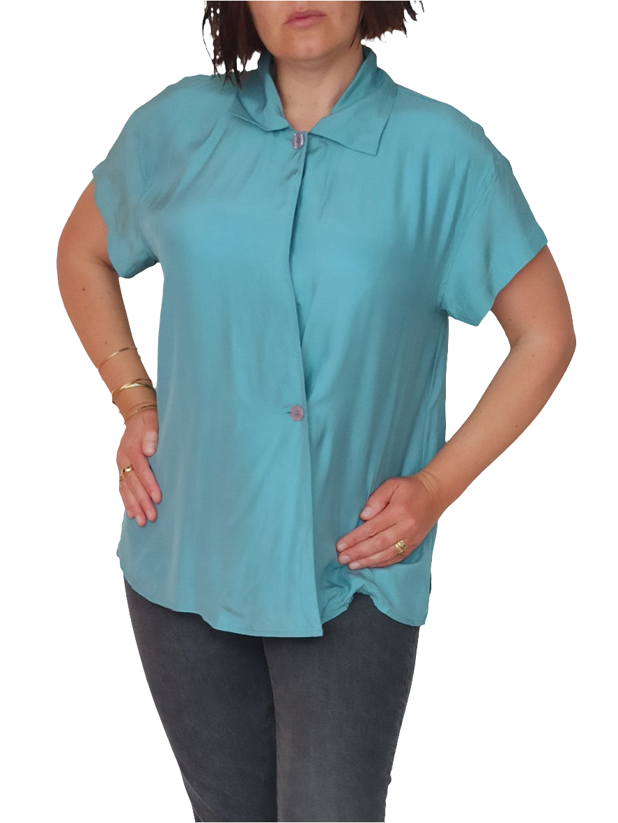 Bluse 100%Seide Gr. M
