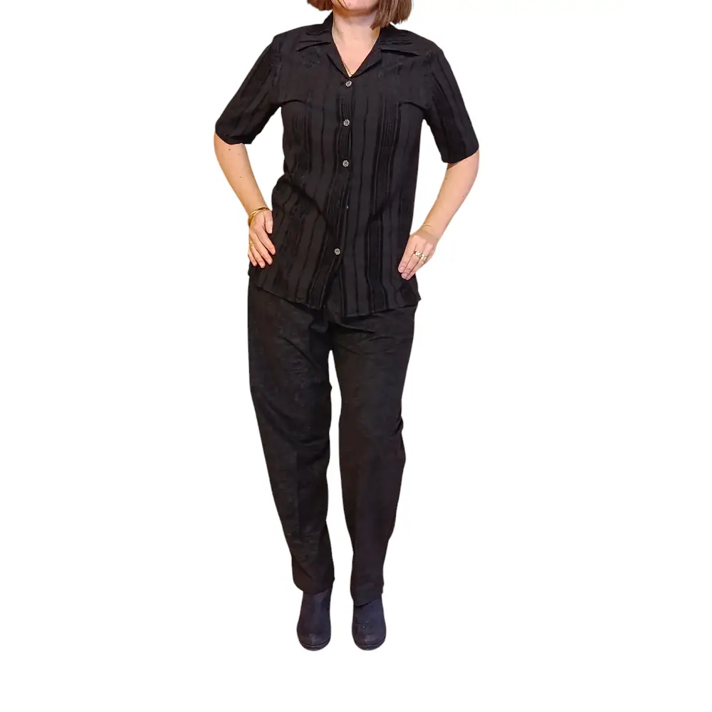 Damenhemd Gr. 40 - Bluse Damenhemd Gr. 40 - Vintage&Present Mode