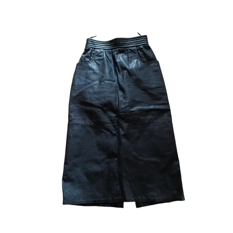 Lederrock Echtes Leder Gr. 36 - Rock Lederrock Echtes Leder Gr. 36 - Vintage&Present Mode Röcke