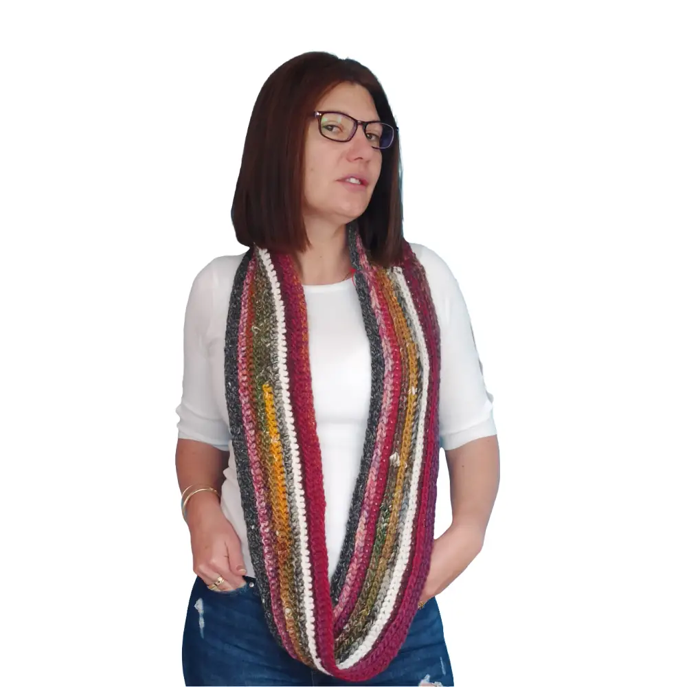 Schal 100% Handmade - Schals & Tücher Schal 100% Handmade - Vintage&Present Mode Schals & Halstücher