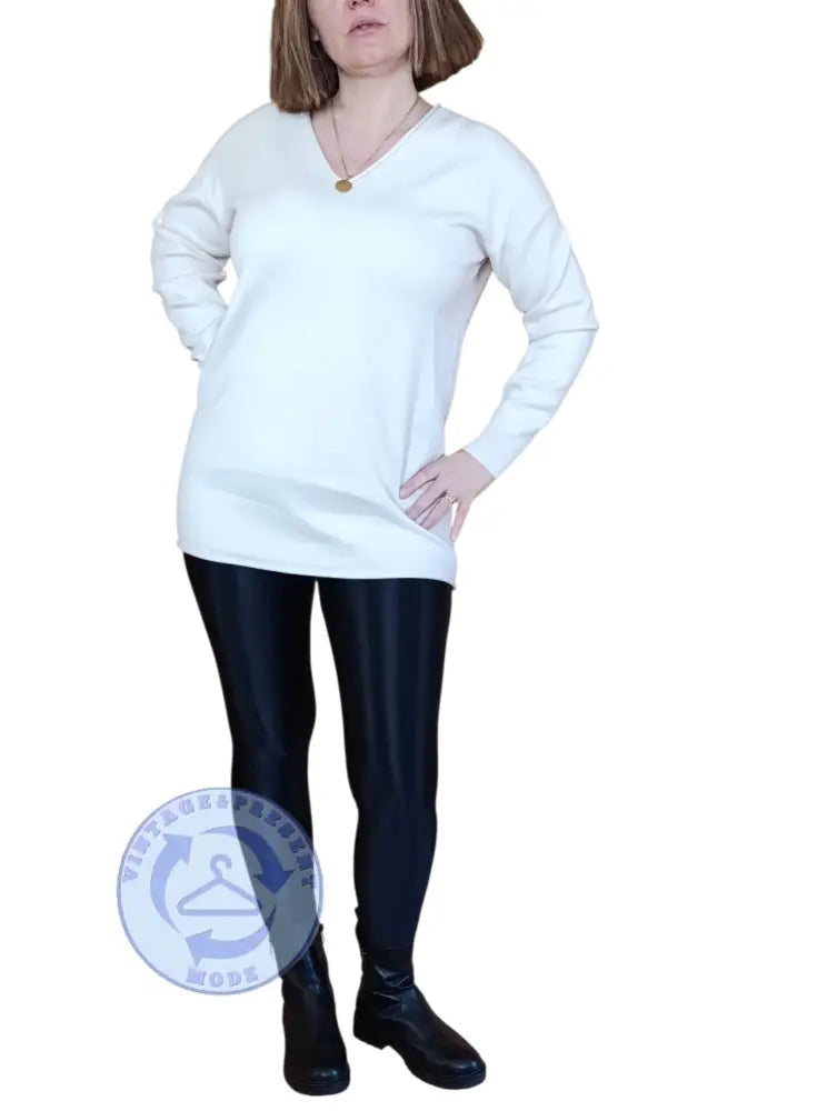 Strickpullover Gr.S Creme