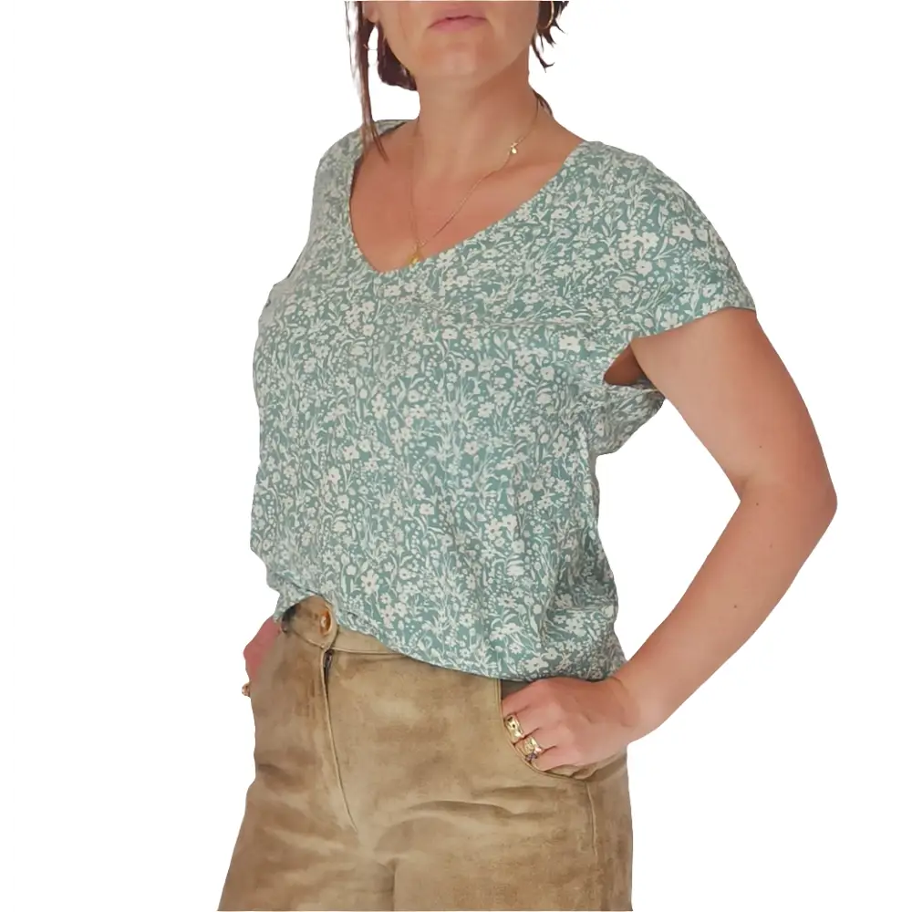 T-Shirt von Tom Tailor Gr. S - T-Shirt T-Shirt von Tom Tailor Gr. S - Vintage&Present Mode Shirts & Tops