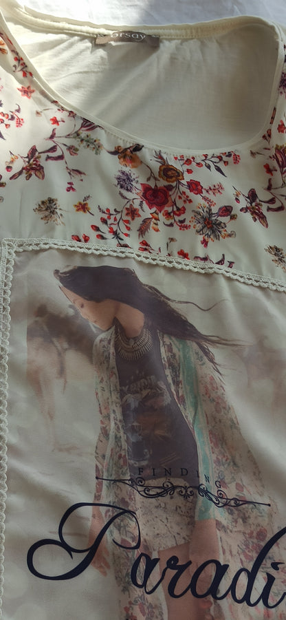 T-Shirt Orsay Gr. L