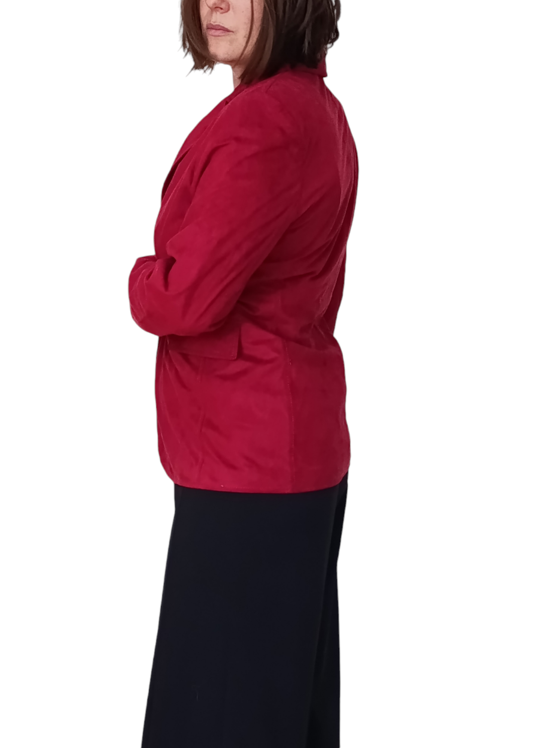 Jacke Wildlederoptik Gr.38