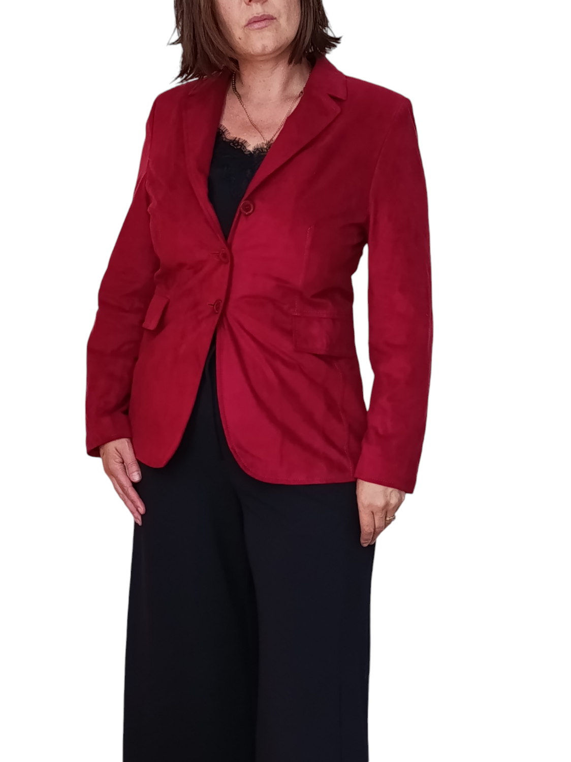 Jacke Wildlederoptik Gr.38