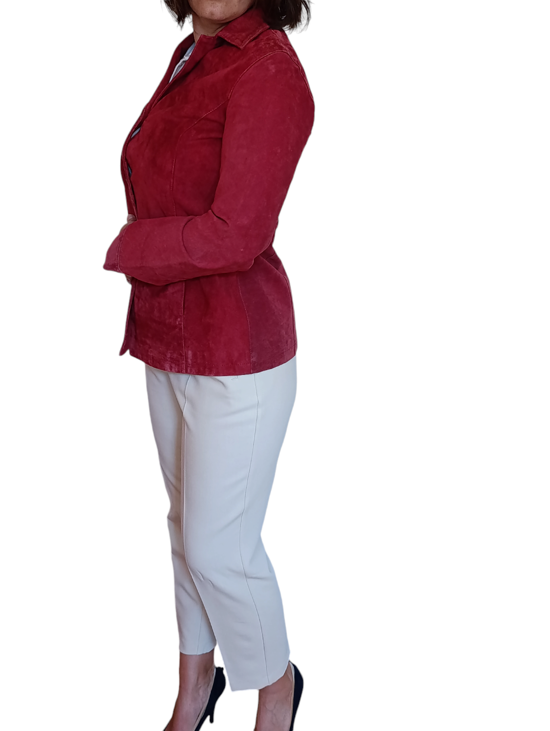 Wildleder Jacke Gr 38