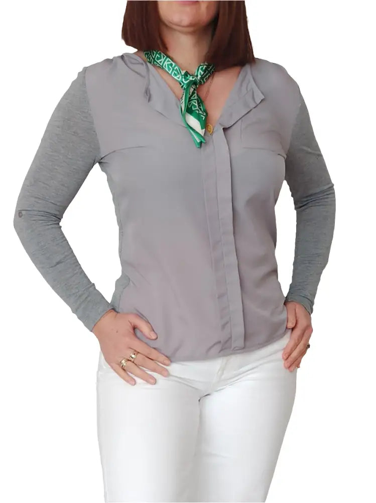 Damenhemd von B.C. Gr. 38 - Bluse Damenhemd von B.C. Gr. 38 - Vintage&Present Mode