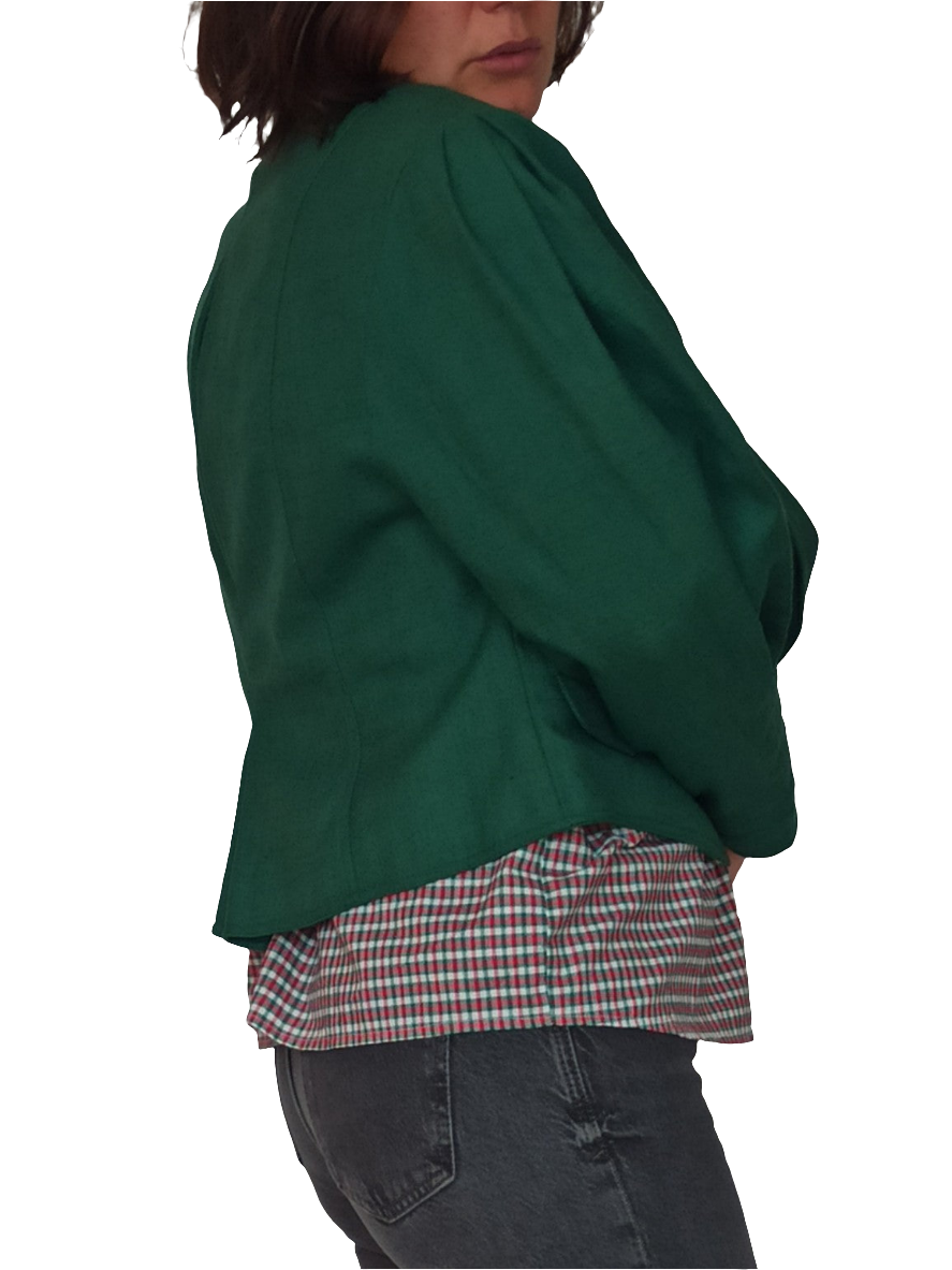 Trachtenjacke mit Bluse Gr. 40
