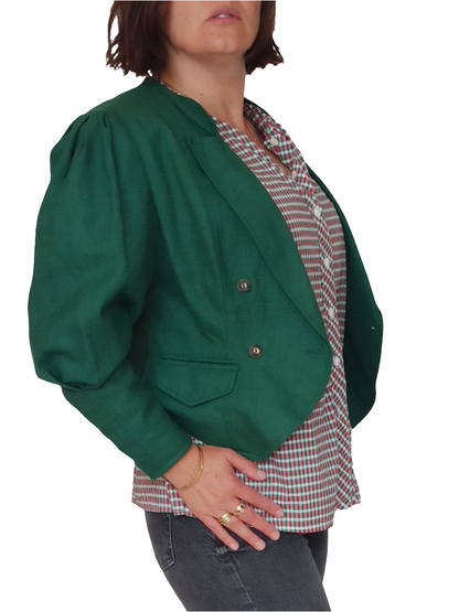 Trachtenjacke mit Bluse Gr. 40