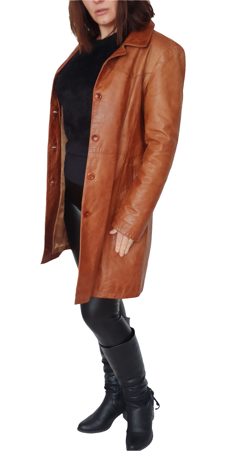 Lederjacke von Alta Moda Gr. 38