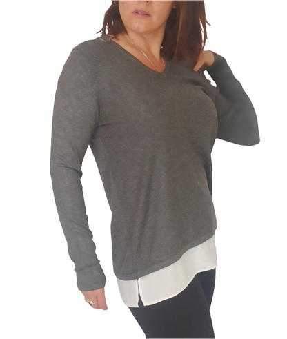 Langarmshirt Orsay Gr. M