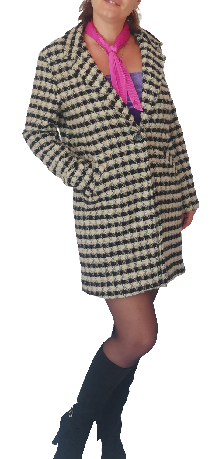 Mantel Vintage Style Gr. M