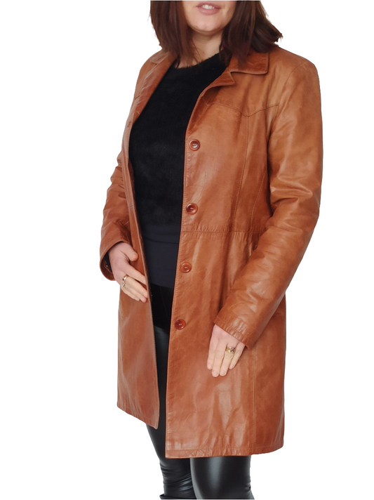 Lederjacke von Alta Moda Gr. 38