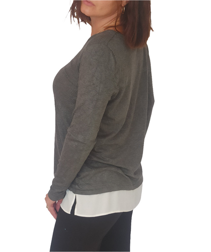 Langarmshirt Orsay Gr. M