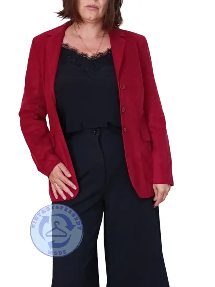 Jacke Wildlederoptik Gr.38 - Jacke Jacke Wildlederoptik Gr.38 - Vintage&Present Mode Mäntel & Jacken