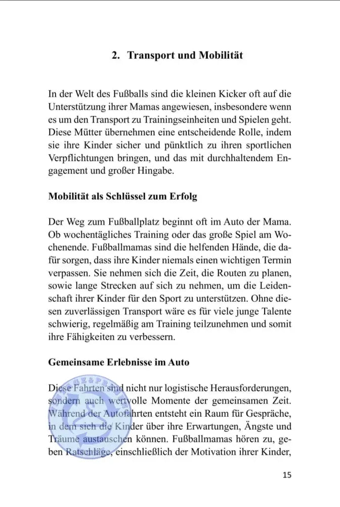 Die Fußballmamas in Action Buch Fußball Kinder Erziehung 