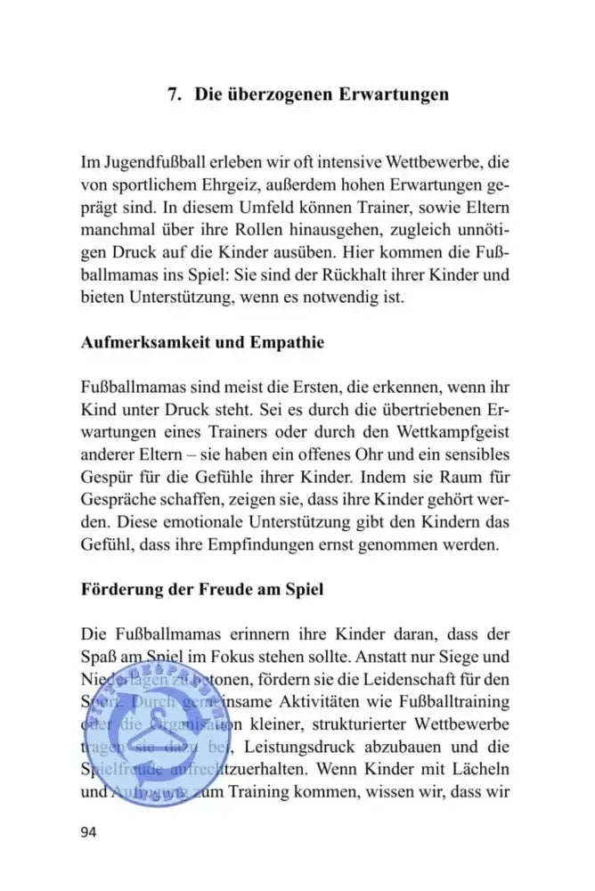 Die Fußballmamas in Action Buch Fußball Kinder Erziehung 
