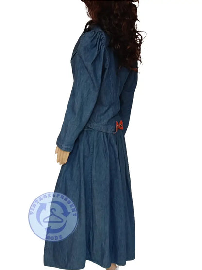 Jeansrock + Jacke in Set Gr.36 - Jeans set Jeansrock + Jacke in Set Gr.36 - Vintage&Present Mode Kombinationen