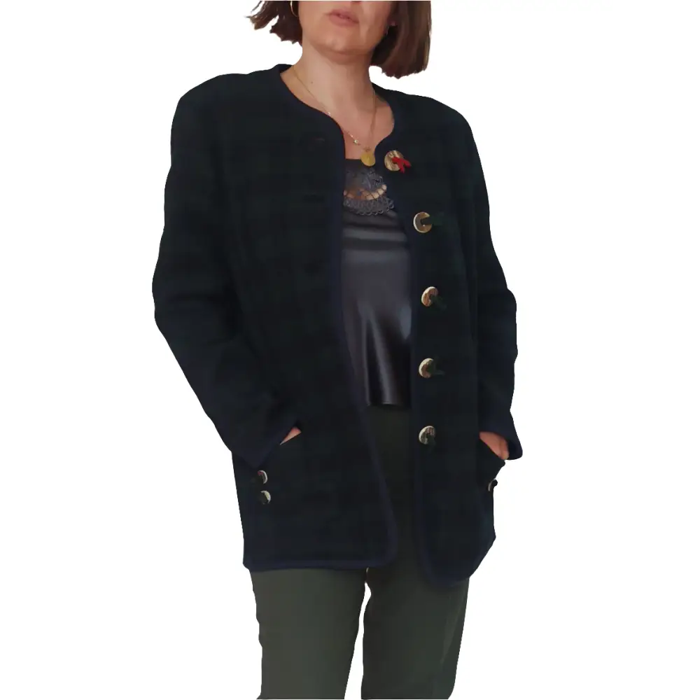 Blazer Streifeneder Gr. 40 - Blazer Blazer Streifeneder Gr. 40 - Vintage&Present Mode Traditionelle & Festkleidung