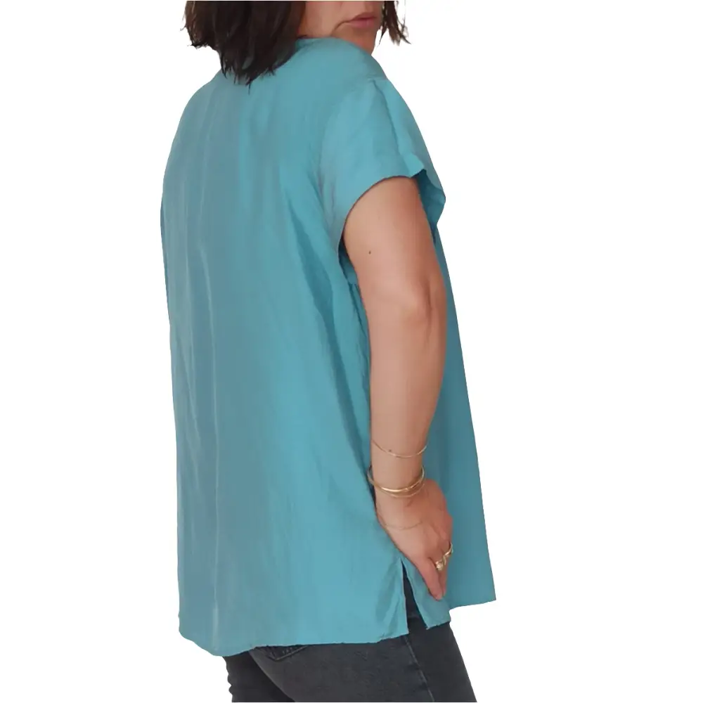 Bluse 100% Seide Gr. M - Bluse Bluse 100% Seide Gr. M - Vintage&Present Mode