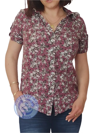 Damenhemd Gr. 40 - Bluse Damenhemd Gr. 40 - Vintage&Present Mode