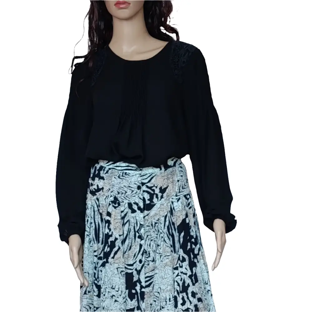 Bluse Hallhuber Gr. 36 - Bluse Bluse Hallhuber Gr. 36 - Vintage&Present Mode