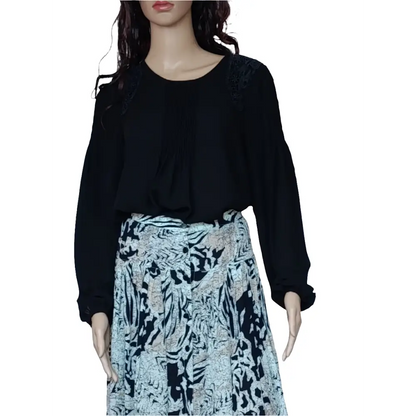 Bluse Hallhuber Gr. 36 - Bluse Bluse Hallhuber Gr. 36 - Vintage&Present Mode