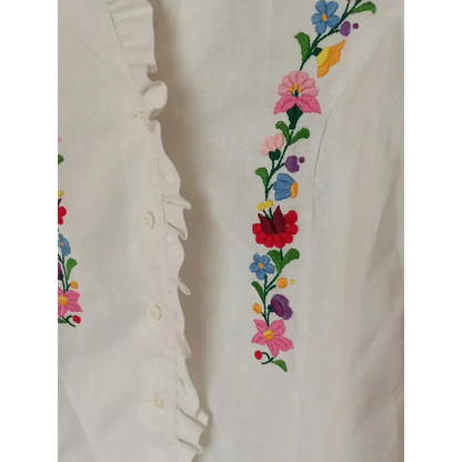 Bluse Ungarisch Gr. 164 - Bluse Bluse Ungarisch Gr. 164 - Vintage&Present Mode Traditionelle & Festkleidung