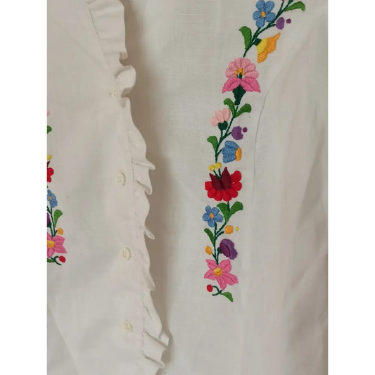 Bluse Ungarisch Gr. 164 - Bluse Bluse Ungarisch Gr. 164 - Vintage&Present Mode Traditionelle & Festkleidung