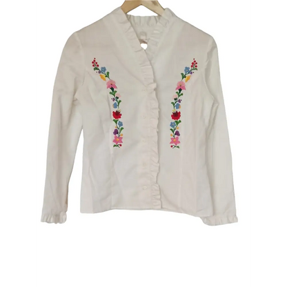 Bluse Ungarisch Gr. 164 - Bluse Bluse Ungarisch Gr. 164 - Vintage&Present Mode Traditionelle & Festkleidung