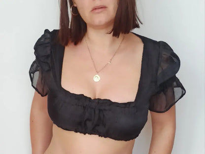 Dirndlbluse Gr. 38 - Dirndlbluse Dirndlbluse Gr. 38 - Vintage&Present Mode Traditionelle & Festkleidung