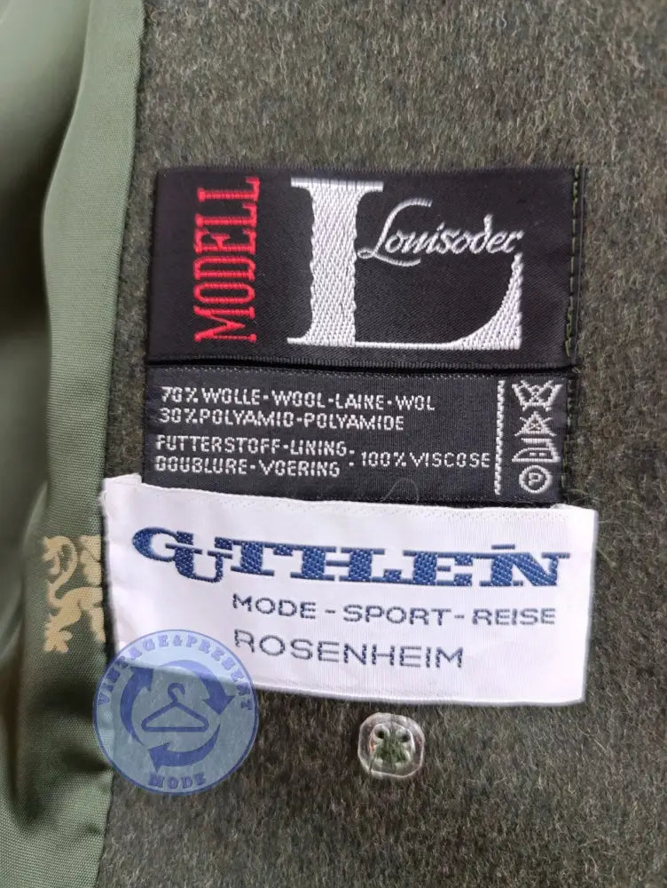 Lodenmantel Güthlein Gr.40 - Mantel Lodenmantel Güthlein Gr.40 - Vintage&Present Mode Mäntel & Jacken