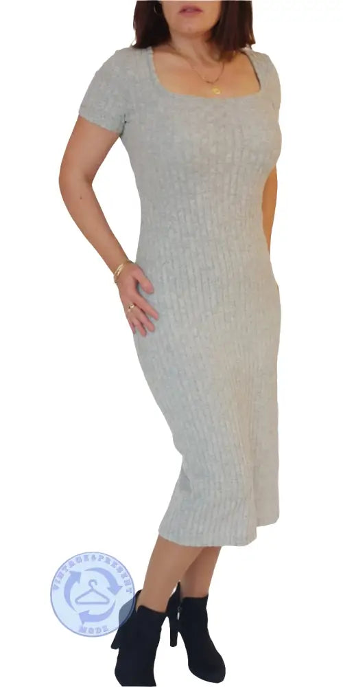 Maxikleid Gr. M - Strickkleid Maxikleid Gr. M - Vintage&Present Mode Kleider