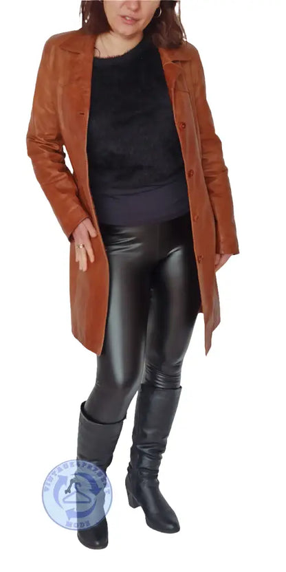 Lederjacke von Alta Moda Gr. 38 - Lederjacke Lederjacke von Alta Moda Gr. 38 - Vintage&Present Mode Mäntel & Jacken