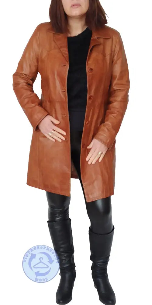 Lederjacke von Alta Moda Gr. 38 - Lederjacke Lederjacke von Alta Moda Gr. 38 - Vintage&Present Mode Mäntel & Jacken
