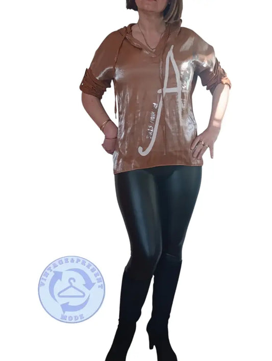 Designer Bluse Gr. 38 - Bluse Designer Bluse Gr. 38 - Vintage&Present Mode