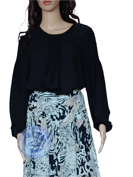 Bluse Hallhuber Gr. 36 - Bluse Bluse Hallhuber Gr. 36 - Vintage&Present Mode