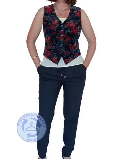 Weste Streifeneder Gr. 38 - Weste Weste Streifeneder Gr. 38 - Vintage&Present Mode Westen