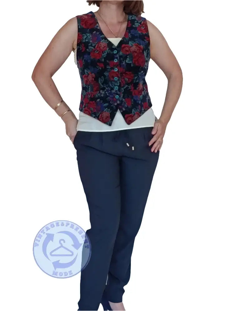 Weste Streifeneder Gr. 38 - Weste Weste Streifeneder Gr. 38 - Vintage&Present Mode Westen