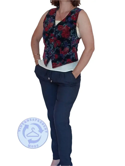 Weste Streifeneder Gr. 38 - Weste Weste Streifeneder Gr. 38 - Vintage&Present Mode Westen