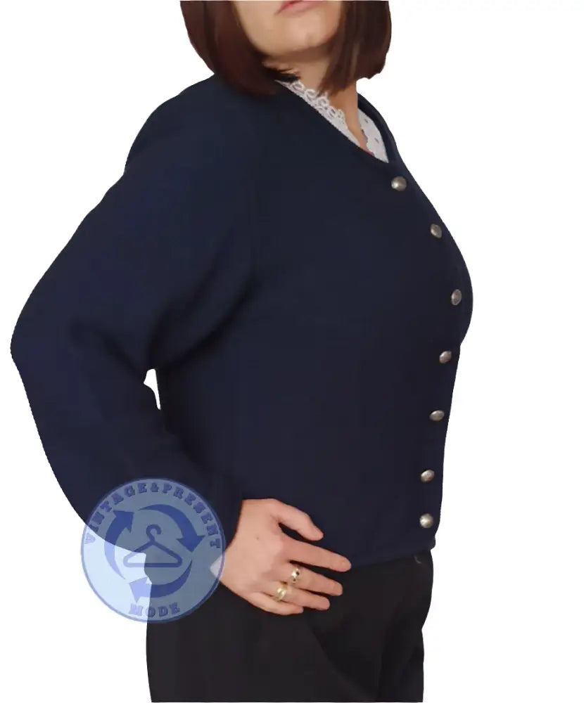 Strickjacke Gr. 42 - Trachtenjacke Strickjacke Gr. 42 - Vintage&Present Mode Traditionelle & Festkleidung