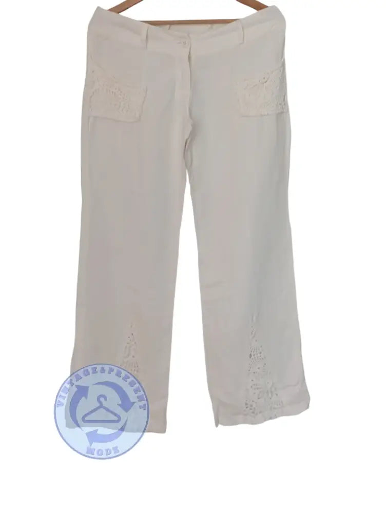 Leinen Hose Gr.36 - Sommerhose Leinen Hose Gr.36 - Vintage&Present Mode Hosen